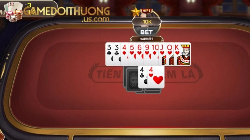 Mẹo chơi Tiến Lên Đếm Lá dễ thắng nhất